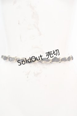 画像4: PINK HOUSE / リボンモチーフ使いチェーンベルト  ゴールド O-26-03-12-049-LO-ZA-OW-OS