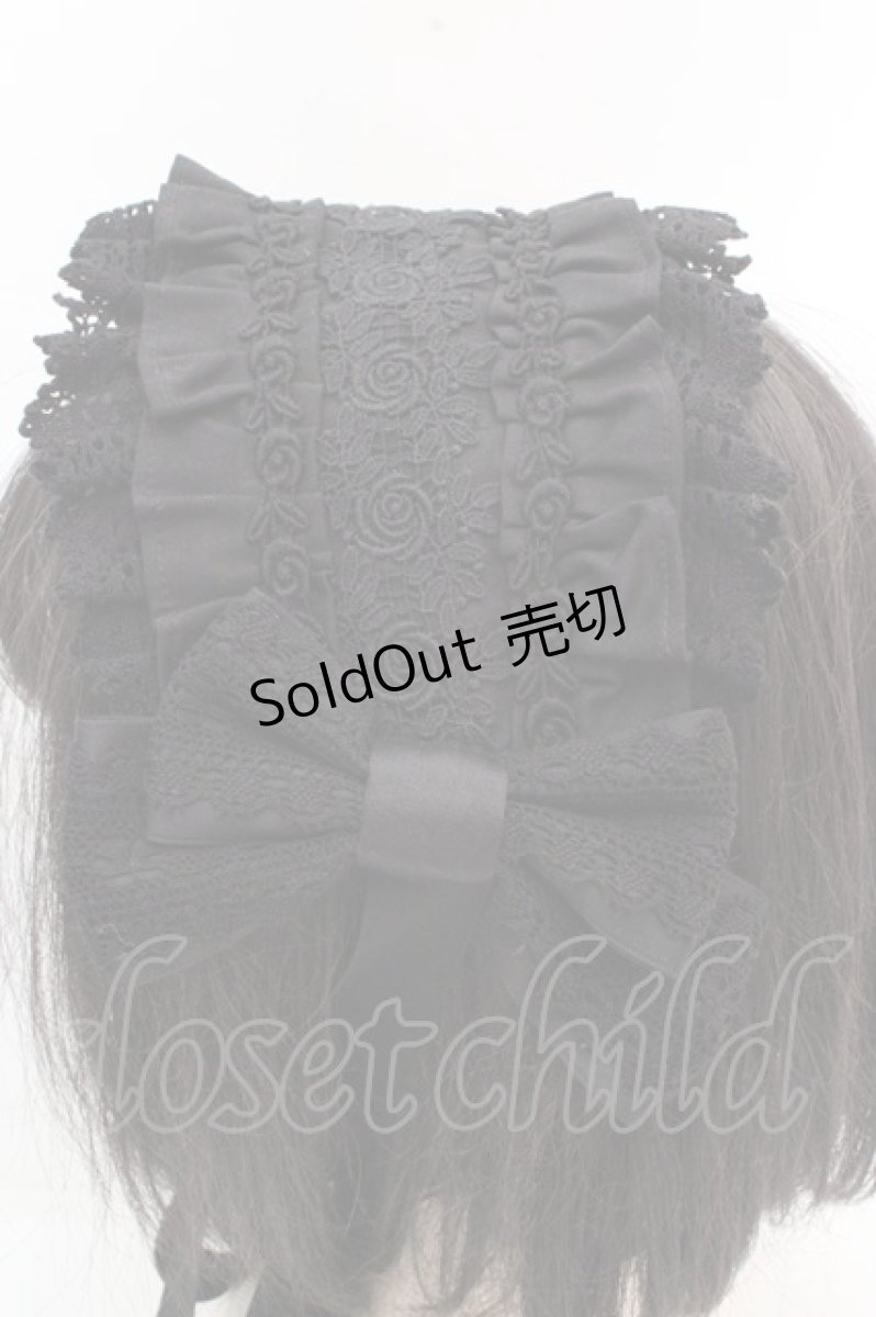 画像3: ALICE and the PIRATES / ミランダヘッドドレス  クロ O-26-03-12-005-PA-AC-IG-ZT0314J (3)