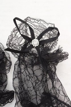 画像2: MARBLE / レースグローブ  ブラック O-26-03-12-053-GO-ZA-IG-OS