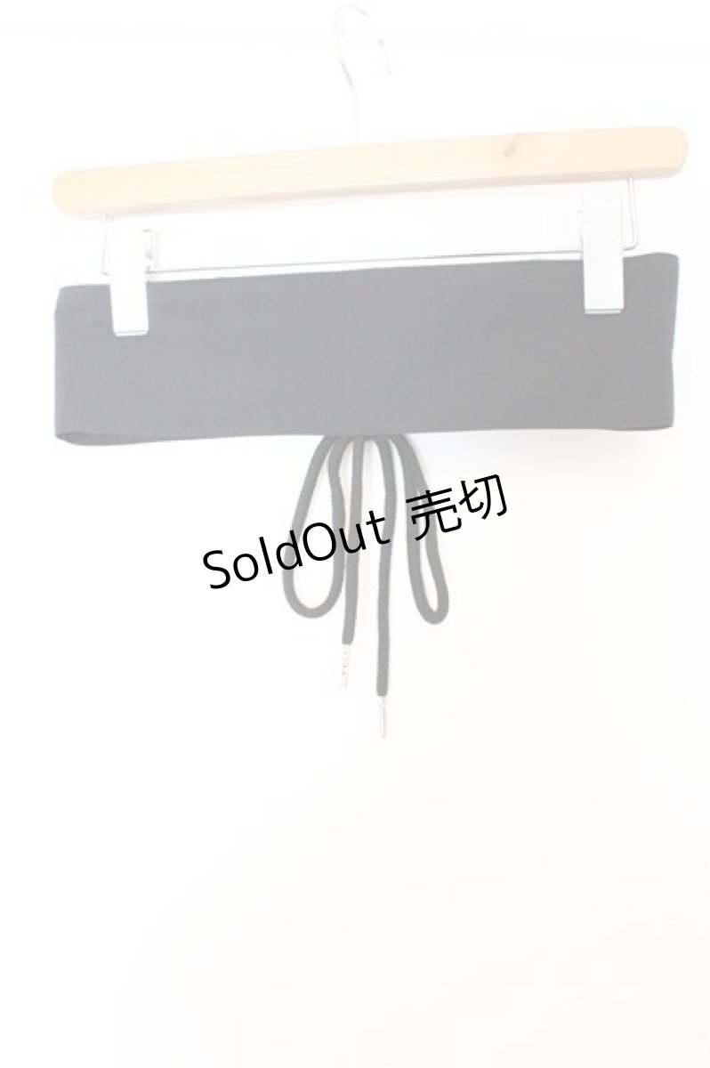 画像4: NieR Clothing / コルセットベルト付きTWO-TONE SHIRT ZIP OUTER【PINK】 パーカー  ブラック×ピンク O-26-03-12-1029-PU-TO-IG-OS (4)