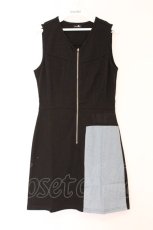 画像1: NieR Clothing / ノースリーブワンピース  ブラック×ライトインディゴ O-26-03-12-1030-PU-TO-IG-OS (1)