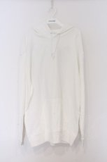 画像1: NieR Clothing / プリントパーカー 2XL ホワイト バックプリント O-26-03-12-1031-PU-TO-IG-ZT032 (1)
