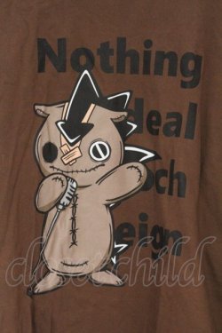 画像2: NieR Clothing / プリントカットソー XL ブラウン NieRくん O-26-03-12-1032-PU-TO-IG-OS