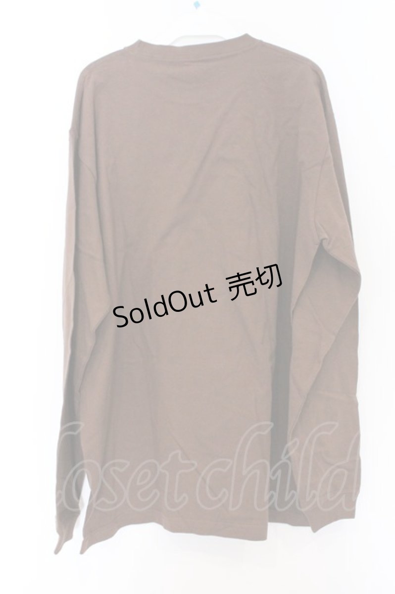 画像3: NieR Clothing / プリントカットソー XL ブラウン NieRくん O-26-03-12-1032-PU-TO-IG-OS (3)