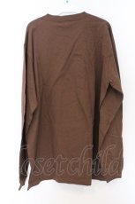 画像3: NieR Clothing / プリントカットソー XL ブラウン NieRくん O-26-03-12-1032-PU-TO-IG-OS (3)