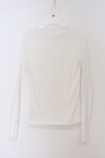 画像3: m petit by misako / BTナガマイメロmisako カットソー M シロ O-26-03-12-1038-LO-TO-IG-OS (3)
