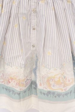 画像2: Secret Honey / 壁の絵ワンピース(ラプンツェルver)  アイボリー×ラベンダー O-26-03-12-1044-CA-OP-IG-OS