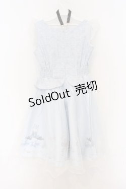 画像4: Secret Honey / チョーカー付きオーガンジーワンピース(クラシックシンデレラver.) 2 サックス O-26-03-12-1045-CA-OP-IG-OS