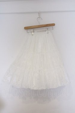 画像3: Wunderwelt / オリジナルふわふわロングパニエ  シロ O-26-03-12-1047-EL-SK-IG-OS