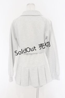 画像4: pium / レースラインジャージセットアップ  グレー O-26-03-12-1048-0-OP-IG-OS