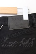 画像3: HYSTERIC GLAMOUR / バックレースアップマイクロミニデニムスカート 26インチ ブラック O-26-03-12-1054-PU-SK-OW-OS (3)