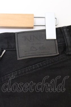 画像3: HYSTERIC GLAMOUR / バックレースアップマイクロミニデニムスカート 26インチ ブラック O-26-03-12-1054-PU-SK-OW-OS