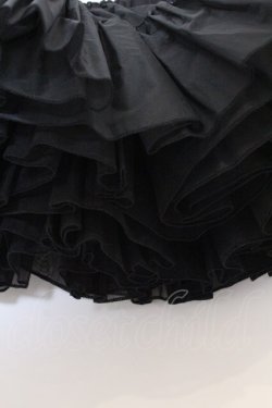 画像2: kuroobi / 遮熱パニエ ATELIER PIERROT仕様 総丈29cm F ブラック O-26-03-12-1057-GO-SK-OW-OS