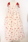 Maison de minette / La Fraise de Minette Camisole Dress（ラフレーズ ド ミネット キャミソールワンピース）  ピンク O-26-03-12-1007-LO-OP-IG-OS