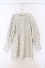 画像1: merry jenny / ジャガードフレアミニワンピース  アイボリー O-26-03-12-1008-LO-OP-IG-OS (1)