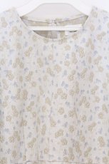 画像2: merry jenny / ジャガードフレアミニワンピース  アイボリー O-26-03-12-1008-LO-OP-IG-OS (2)