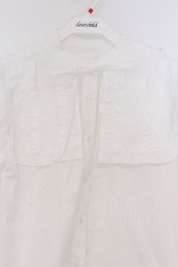 画像2: merry jenny / frill frillキャンディーブラウス  シロ O-26-03-12-1009-LO-BL-IG-OS