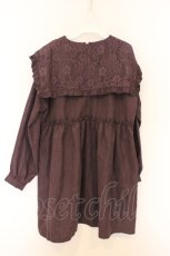 画像3: merry jenny / レースフリルカラーミニワンピース  パープル O-26-03-12-1012-LO-OP-IG-ZT513 (3)