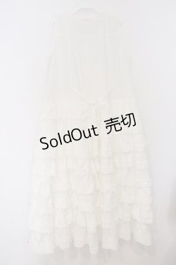 画像4: PINK HOUSE / たくし上げリボン付きワンピース  シロ O-26-03-12-1018-LO-OP-IG-OS