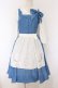 画像1: Secret Honey / Little town Dress （Beauty and the Beast ver. ドレス 8 ブルー×ホワイト O-26-03-12-1003-CA-OP-IG-OS (1)
