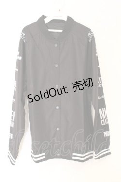 画像1: NieR Clothing / 内ポケット付き高品質 BLOUSON JACKET【GAS MASK】 ジャケット  ブラック O-26-03-12-1023-PU-JA-IG-OS