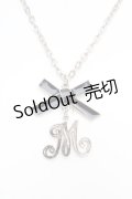 MILK / ロゴリボンネックレス  シルバー O-26-03-12-007-ML-AC-OW-ZT649-F004