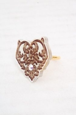 画像1: Enchantlic Enchantilly / Dolled up Ring  ロゴハート O-26-03-12-015-LO-AC-OW-OS