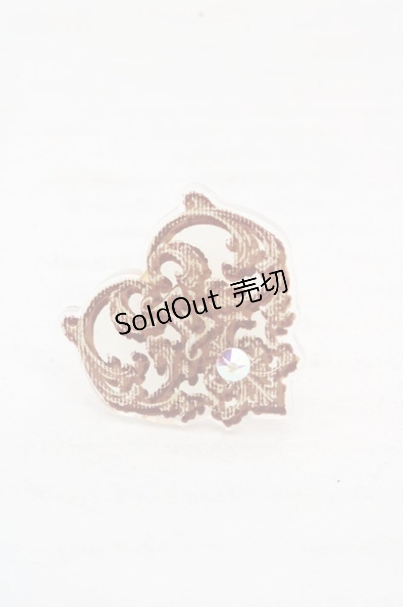 画像2: Enchantlic Enchantilly / Dolled up Ring  ロゴハート O-26-03-12-015-LO-AC-OW-ZT0314J (2)