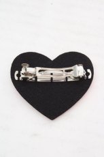 画像2: MILK / フェルトハートバレッタ  アカ O-26-03-12-017-ML-ZA-OW-ZT0314J (2)