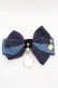 画像1: Enchantlic Enchantilly / クリアモチーフリボンブローチ  ネイビー O-26-03-12-025-LO-AC-OW-OS (1)