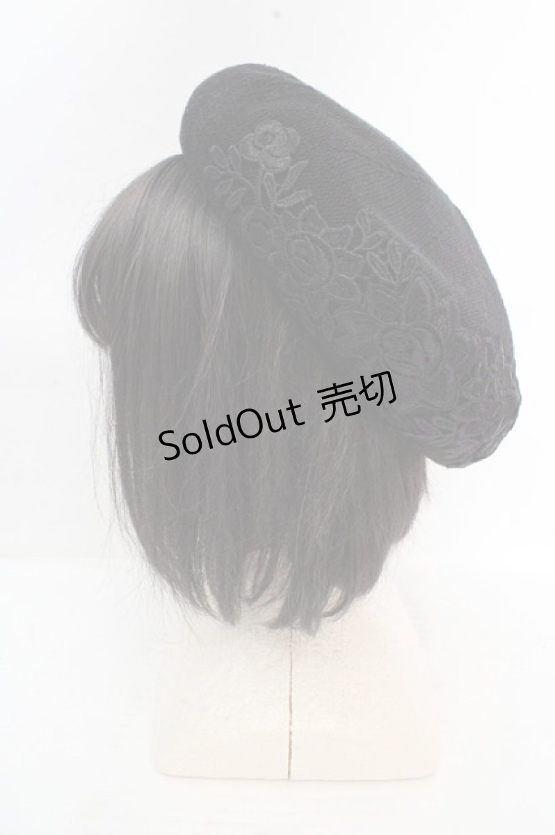 画像1: m petit by misako / TT*AMレースサーモベレー 57.5cm クロ O-26-03-12-003-LO-AC-OW-ZTK048 (1)