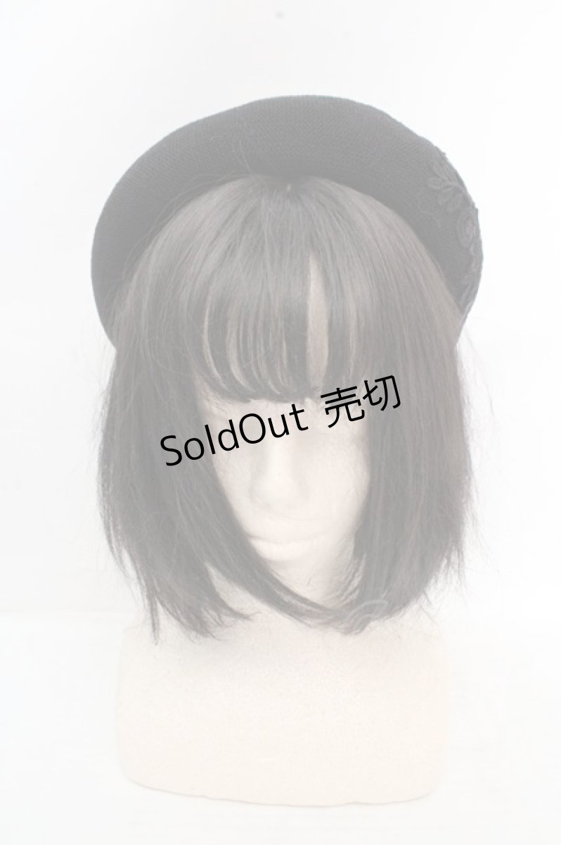 画像2: m petit by misako / TT*AMレースサーモベレー 57.5cm クロ O-26-03-12-003-LO-AC-OW-ZTK048 (2)