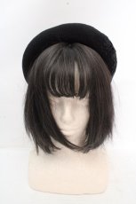 画像2: m petit by misako / TT*AMレースサーモベレー 57.5cm クロ O-26-03-12-003-LO-AC-OW-ZTK048 (2)