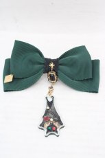 画像1: Enchantlic Enchantilly / コウモリ公爵リボンバレッタ  グリーン O-26-03-12-030-LO-AC-OW-ZT649-F003 (1)