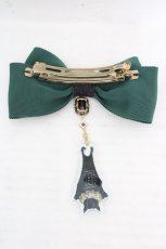 画像3: Enchantlic Enchantilly / コウモリ公爵リボンバレッタ  グリーン O-26-03-12-030-LO-AC-OW-ZT649-F003 (3)