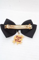 画像3: Enchantlic Enchantilly / ジャックオーランタンリボンバレッタ  クロ O-26-03-12-031-LO-AC-OW-ZT649-F003 (3)