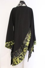 画像6: Qutie Frash / アシメ着物カーデ  ブラック O-26-03-13-002-QU-JA-OW-OS (6)