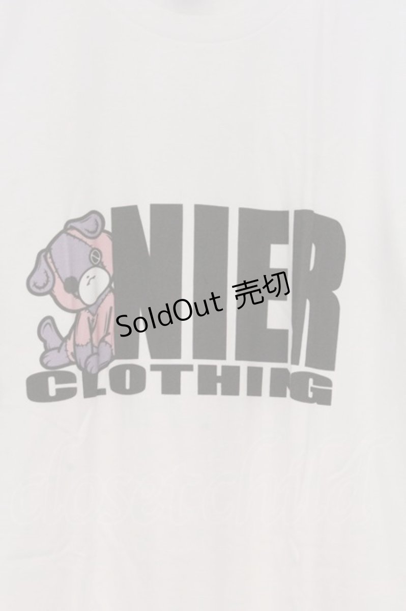 画像2: NieR Clothing / プリントTシャツ XL ホワイト×ちゃむちゃむ O-26-03-13-032-PU-TS-OW-OS (2)