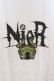 画像2: NieR Clothing / プリントTシャツ XL ホワイト×ブル君 O-26-03-13-033-PU-TS-OW-OS (2)
