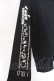 画像2: NieR Clothing / プリントカットソー XL ブラック×袖プリント O-26-03-13-040-PU-TO-OW-OS (2)