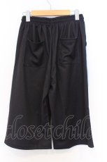 画像3: NieR Clothing / サイドラインハーフパンツ F ブラック×ブルー O-26-03-13-042-PU-PA-OW-OS (3)