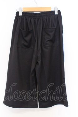画像3: NieR Clothing / サイドラインハーフパンツ F ブラック×ブルー O-26-03-13-042-PU-PA-OW-OS