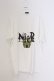 画像1: NieR Clothing / プリントTシャツ XL ホワイト×ブル君 O-26-03-13-043-PU-TS-OW-OS (1)