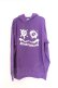 画像1: NieR Clothing / プリントパーカー XL パープル×フェイス O-26-03-13-045-PU-TO-OW-OS (1)
