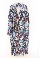 画像1: NieR Clothing / SUPER LONG COAT　コート F ブラックペイント O-26-03-13-049-PU-CO-OW-ZTC066 (1)