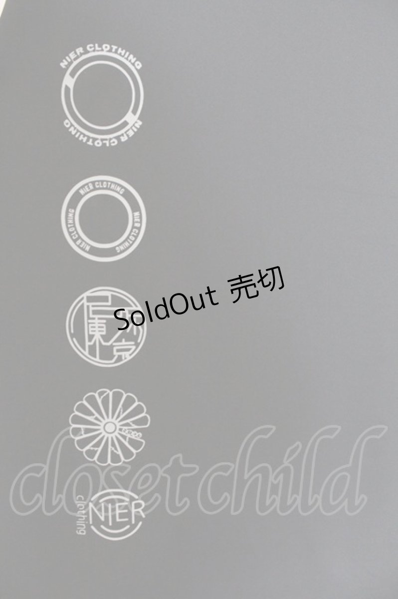 画像3: NieR Clothing / 変型LONG HALF ZIP PULLOVER　プルオーバー F ブラック O-26-03-13-053-PU-TO-OW-OS (3)