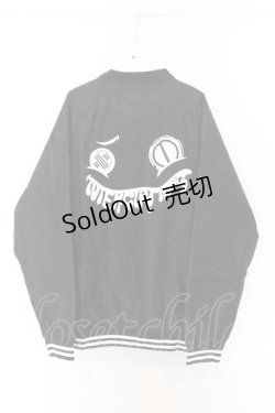 画像3: NieR Clothing / バックプリントキルティングジャケット F ブラック×フェイスプリント O-26-03-13-057-PU-CO-OW-OS