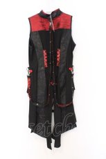 画像4: Qutie Frash / 後ろロングチャイナベスト  レッド O-26-03-13-004-QU-TO-OW-OS (4)