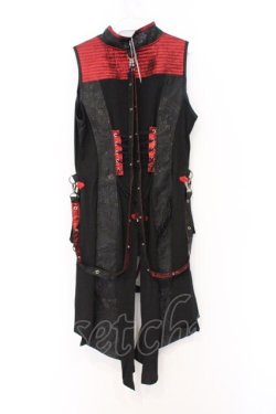 画像4: Qutie Frash / 後ろロングチャイナベスト  レッド O-26-03-13-004-QU-TO-OW-OS