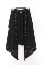 画像1: NieR Clothing / Dカン&ハトメ付きASYMMETRY SKIRT　スカート F ブラック O-26-03-13-059-PU-SK-OW-OS (1)